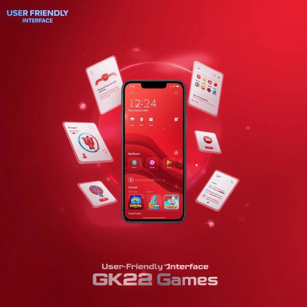 GK222 user-friendly gaming interface